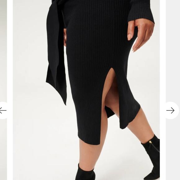 Good American Rib Knit Midi Dress - Picture 13 of 13